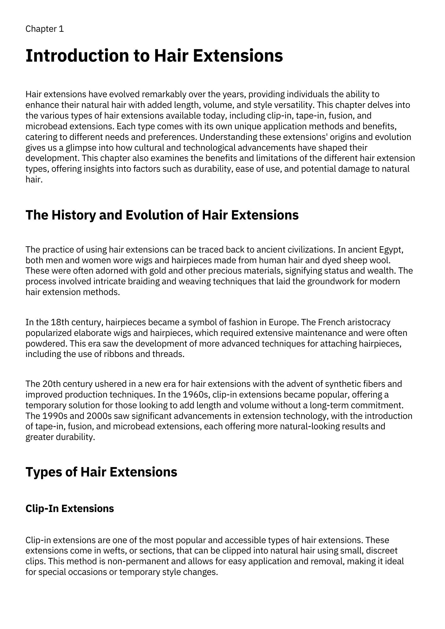 Hair Extension Trends and Innovations