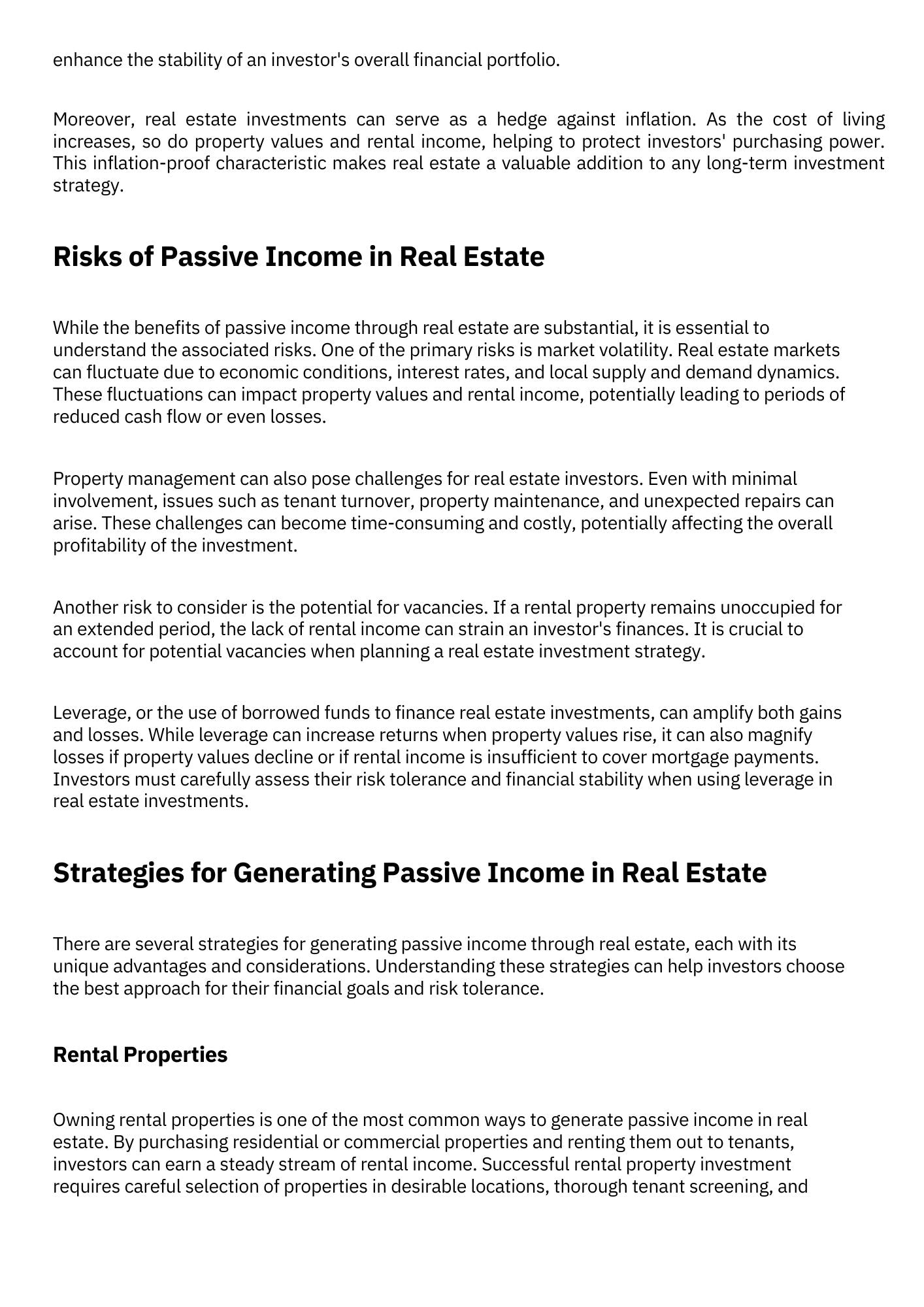 Real Estate Investing for Passive Income