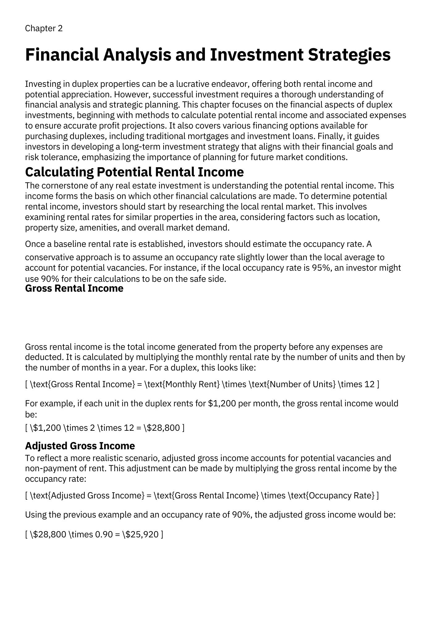 Introduction to Duplex Property Investment